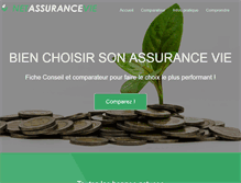 Tablet Screenshot of net-assurance-vie.com